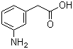 structure of CAS# 14338-36-4, 3-Aminophenylacetic acid