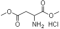 structure of CAS# 14358-33-9, DL-天冬氨酸二甲基酯盐酸盐