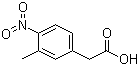 structure of CAS# 143665-37-6, 2-(3-甲基-4-硝基苯基)乙酸