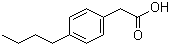 structure of CAS# 14377-19-6, 4-丁基苯乙酸