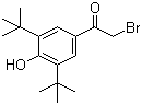 CAS 登录号：14386-64-2, 2-溴-1-(3,5-二叔丁基-4-羟基苯基)乙酮