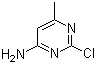 structure of CAS# 14394-60-6, 2-Chloro-6-methylpyrimidin-4-ylamine
