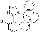 structure of CAS# 143945-72-6, 5-(2-Bromophenyl)-1-(triphenylmethyl)-1H-tetrazole