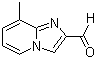 structure of CAS# 143982-39-2, 8-Methylimidazo[1,2-a]pyridine-2-carboxaldehyde
