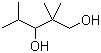 structure of CAS# 144-19-4, 2,2,4-Trimethyl-1,3-pentanediol