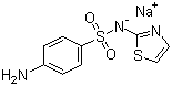 structure of CAS# 144-74-1, Sulfathiazole sodium
