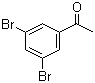structure of CAS# 14401-73-1, 3',5'-二溴苯乙酮