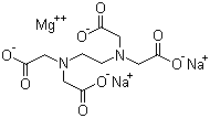 structure of CAS# 14402-88-1, EDTA magnesium disodium