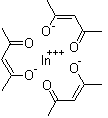 structure of CAS# 14405-45-9, Tris(acetylacetonato)indium