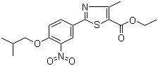 CAS 登录号：144060-93-5, 2-[4-(2-甲基丙氧基)-3-硝基苯基]-4-甲基-5-噻唑甲酸乙酯