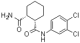 structure of CAS# 1445605-23-1, (1S,2R)-N1-(3,4-二氯苯基)-1,2-环己烷二甲酰胺