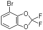 CAS # 144584-66-7, 4-Bromo-2,2-difluoro-1,3-benzodioxole, 1-Bromo-2,3-[(difluoromethylene)dioxy]benzene