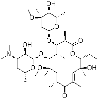 CAS # 144604-03-5, (10E)-10,11-Didehydro-11-deoxy-6-O-methylerythromycin