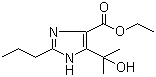 structure of CAS# 144689-93-0, 4-(1-羟基-1-甲基乙基)-2-丙基-1H-咪唑-5-羧酸乙酯