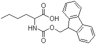 structure of CAS# 144701-20-2, Fmoc-DL-Norleucine