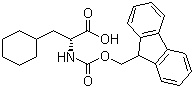structure of CAS# 144701-25-7, N-芴甲氧羰基-3-环己基-D-丙氨酸