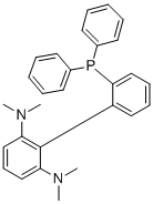 structure of CAS# 1447963-71-4, 2-Diphenylphosphino-2',6'-bis(dimethylamino)-1,1'-biphenyl