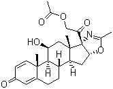 structure of CAS# 14484-47-0, Deflazacort