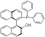 CAS # 144868-15-5, (S)-2-Diphenyphosphino-2'-hydroxyl-1,1'-binaphthyl, (S)-(-)-Diphenylphosphino-2''-hydroxy-1,1''-binaphthyl, (S)-2'-(Diphenylphosphino)-(1,1'-Binaphthalen)-2-ol