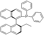 structure of CAS# 144868-17-7, (S)-2-Diphenyphosphino-2'-ethyl-1,1'-binaphthyl