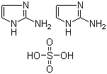 structure of CAS# 1450-93-7, 2-氨基咪唑硫酸盐