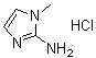 structure of CAS# 1450-94-8, 1-甲基-1H-咪唑-2-胺单盐酸盐