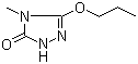 structure of CAS# 145027-96-9, 2,4-Dihydro-4-methyl-5-propoxy-3H-1,2,4-triazol-3-one