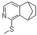 structure of CAS# 145041-54-9, 1-(Methylsulfanyl)-5,6,7,8-tetrahydro-5,8-methanoisoquinoline