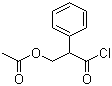 structure of CAS# 14510-37-3, 乙酰托品酰氯