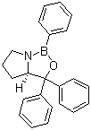 structure of CAS# 145238-45-5, (R)-Tetrahydro-1,3,3-triphenyl-1H,3H-pyrrolo[1,2-c][1,3,2]oxazaborole