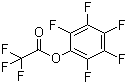 structure of CAS# 14533-84-7, 五氟苯基三氟乙酸酯