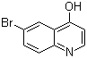 structure of CAS# 145369-94-4, 6-溴-4-羟基喹啉