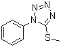 CAS # 1455-92-1, 5-(Methylthio)-1-phenyl-1H-tetrazole, 5-(Methylthio)-1-phenyl-1H-1,2,3,4-tetraazole