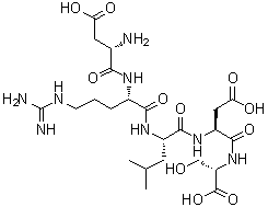 CAS # 145880-23-5, L-alpha-Aspartyl-L-arginyl-L-leucyl-L-alpha-aspartyl-L-serine