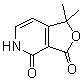 CAS # 145887-88-3, 1,1-Dimethylfuro[3,4-c]pyridine-3,4(1H,5H)-dione