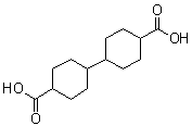 CAS 登录号：1459-29-6, [联环己烷]-4,4'-二甲酸