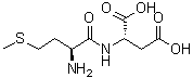 structure of CAS# 14595-65-4, L-蛋氨酰-L-天冬氨酸