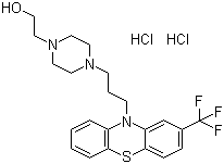 structure of CAS# 146-56-5, Fluphenazine dihydrochloride