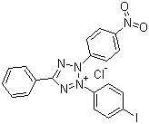 structure of CAS# 146-68-9, 碘硝基氯化四氮唑蓝