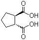 structure of CAS# 1461-97-8, trans-1,2-Cyclopentanedicarboxylic acid