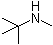 structure of CAS# 14610-37-8, N-叔丁基甲胺