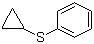 structure of CAS# 14633-54-6, Cyclopropyl phenyl sulfide