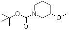 CAS # 146337-23-7, tert-Butyl 3-methoxypiperidine-1-carboxylate, 1-Boc-3-methoxypiperidine, 3-Methoxypiperidine-1-carboxylic acid tert-butyl ester