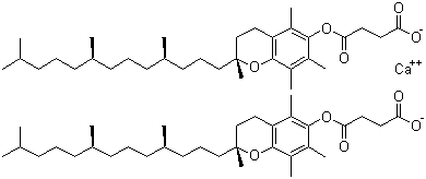 structure of CAS# 14638-18-7, Vitamin-E