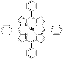 structure of CAS# 14640-21-2, 5,10,15,20-Tetraphenyl-21H,23H-porphine magnesium(II)