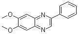 structure of CAS# 146535-11-7, 6,7-二甲氧基-2-苯基喹喔啉