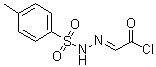 CAS 登录号：14661-69-9, [(对甲苯磺酰基)亚肼基]乙酰氯