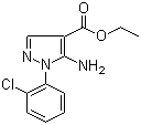 structure of CAS# 14678-86-5, 5-氨基-1-(2-氯苯基)-1H-吡唑-4-甲酸乙酯