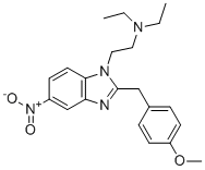 structure of CAS# 14680-51-4, Metonitazene