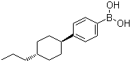 structure of CAS# 146862-02-4, 4-(反式-4-丙基环己基)苯硼酸